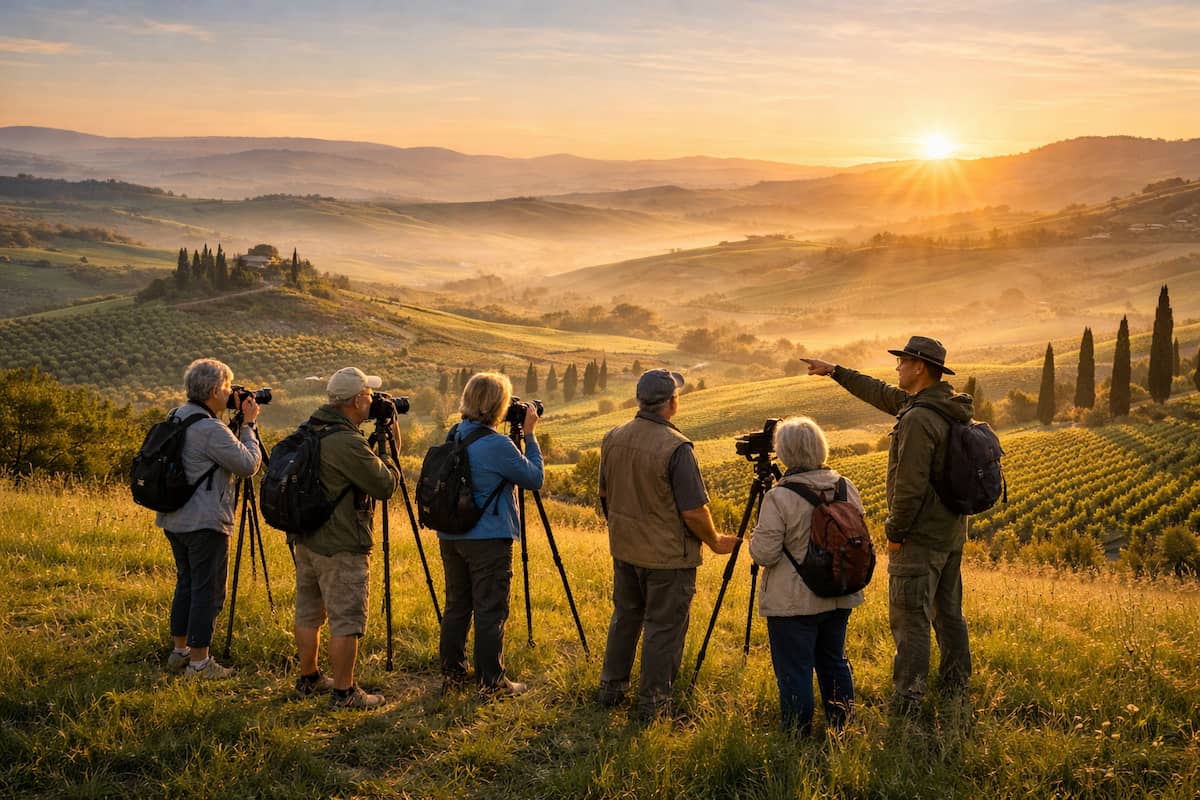Photographers on location
